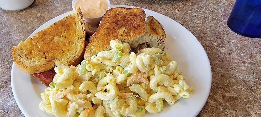 Reuben and Mac Salad